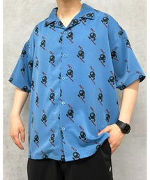 WHO'S WHO gallery | COOPER FACTビリヤード総柄ビッグシャツ(シャツ/ブラウス)