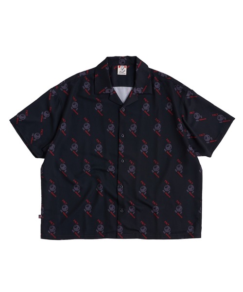 WHO'S WHO gallery（フーズフーギャラリー）の「COOPER FACTビリヤード総柄ビッグシャツ（シャツ/ブラウス・メンズ・ブラック/サックスブルー/アイボリー・FREE）」の5枚目の写真