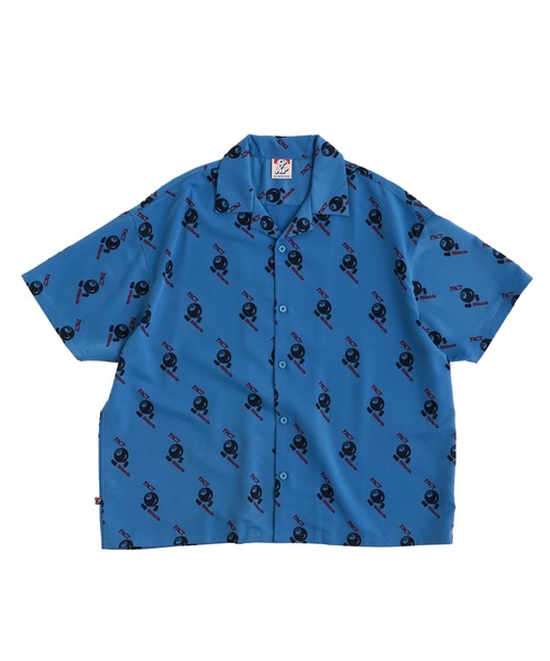 WHO'S WHO gallery（フーズフーギャラリー）の「COOPER FACTビリヤード総柄ビッグシャツ（シャツ/ブラウス・メンズ・ブラック/サックスブルー/アイボリー・FREE）」の13枚目の写真