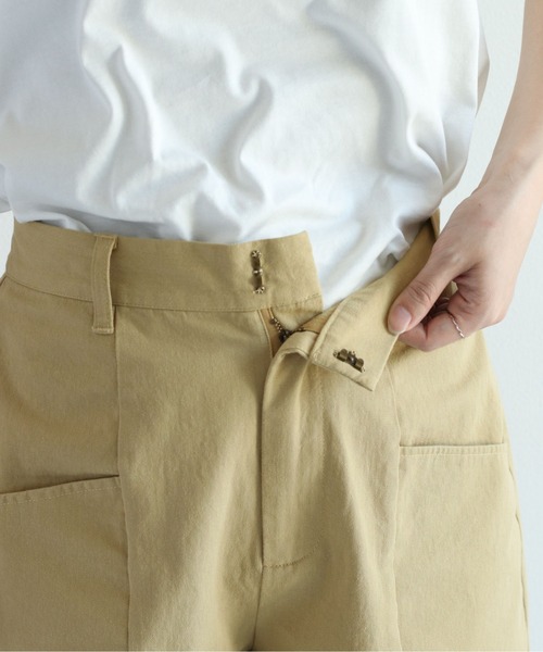 cepo(セポ)の「チノショートパンツ(チノパンツ・レディース・ブラック/ベージュ・M)」の13枚目の写真