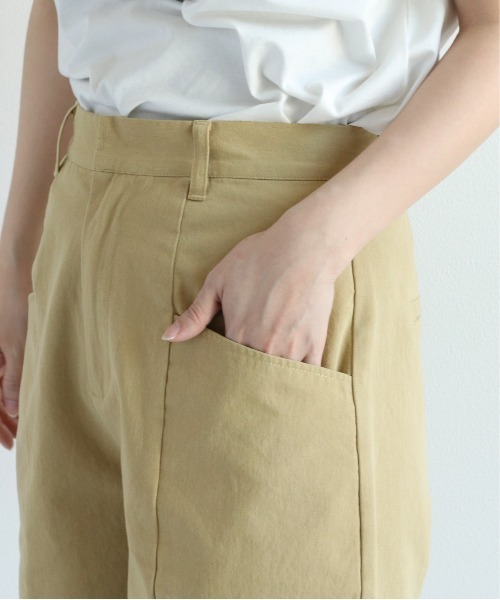 cepo(セポ)の「チノショートパンツ(チノパンツ・レディース・ブラック/ベージュ・M)」の14枚目の写真