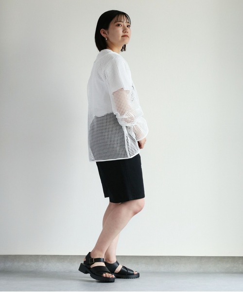 cepo(セポ)の「チノショートパンツ(チノパンツ・レディース・ブラック/ベージュ・M)」の21枚目の写真