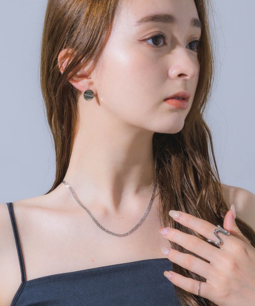 muku（ムク）の「金属アレルギー対応 偏光リング/サージカルステンレス/316L（リング・レディース・ゴールド/シルバー・11/13/9/15 /3）」の11枚目の写真