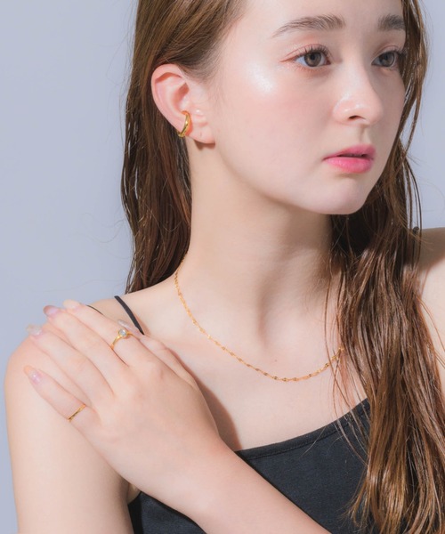 muku（ムク）の「金属アレルギー対応 偏光リング/サージカルステンレス/316L（リング・レディース・ゴールド/シルバー・11/13/9/15 /3）」の16枚目の写真