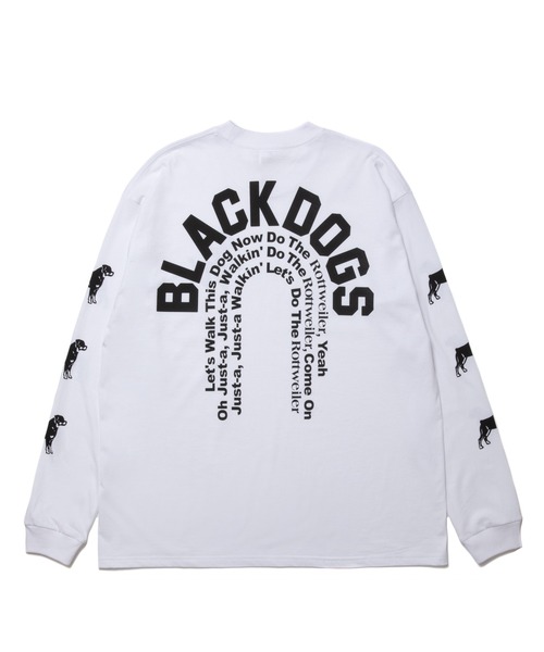 ROTTWEILER（ロットワイラー）の「R DOG L/S TEE（Tシャツ/カットソー・メンズ・ブラック/ホワイト・S/M/L/XL）」の3枚目の写真