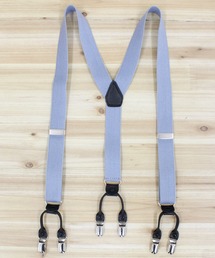 TopIsm(トップイズム)の日本製 Y型 Wクリップサスペンダー 30mm(サスペンダー)
