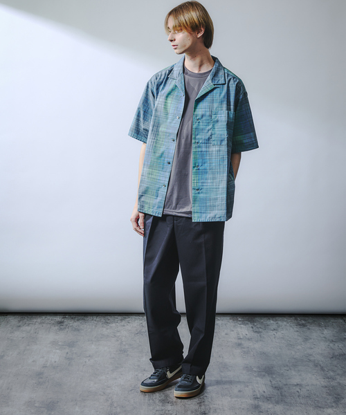 ABAHOUSE(アバハウス)の「【ドライタッチ 】ヘムラウンド 半袖 Tシャツ(Tシャツ/カットソー・メンズ・ライトブルー/チャコールグレー/ホワイト/ネイビー・48/46/44)」の14枚目の写真