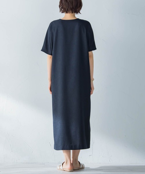 ドルマンIラインワンピース≪洗える/シワになりにくい/イージーケア≫