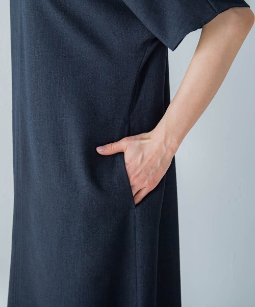 ドルマンIラインワンピース≪洗える/シワになりにくい/イージーケア≫