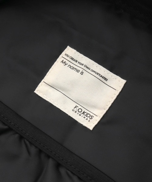 F.O.KIDS（エフオーキッズ）の「F.O.KIDS/エフオーキッズ DAILY BACK PACK リュック（バックパック/リュック・キッズ・グリーン/ブルー/ベージュ/レッド/ブラック・S）」の18枚目の写真