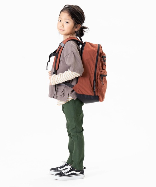 F.O.KIDS（エフオーキッズ）の「F.O.KIDS/エフオーキッズ DAILY BACK PACK リュック（バックパック/リュック・キッズ・グリーン/ブルー/ベージュ/レッド/ブラック・S）」の6枚目の写真