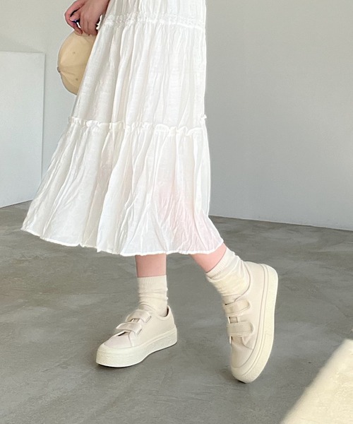 Nana(ナナ)の「ティアードスカート(スカート・レディース・ホワイト/ブラック・FREE)」の20枚目の写真