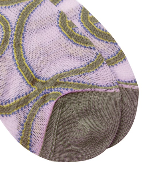 JNBY（ジェーエヌビーワイ）の「Art-pattern Nylon Socks（ソックス/靴下・レディース・ベージュ/グリーン/ブラック・ONE SIZE）」の12枚目の写真