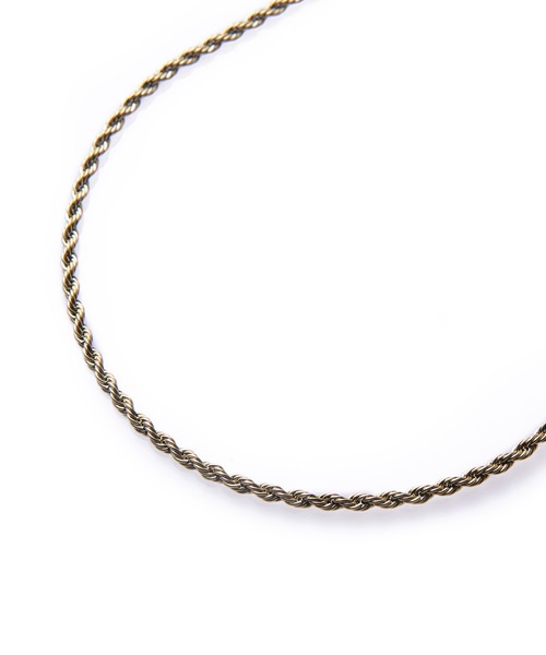 CENE(セネ)の「【CENE】セネ/ブレイディドネックレス(ネックレス・レディース・ゴールド/シルバー/ゴールド系その他・FREE)」の8枚目の写真