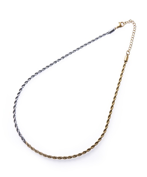 CENE(セネ)の「【CENE】セネ/ブレイディドネックレス(ネックレス・レディース・ゴールド/シルバー/ゴールド系その他・FREE)」の13枚目の写真