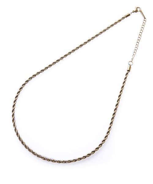 CENE(セネ)の「【CENE】セネ/ブレイディドネックレス(ネックレス・レディース・ゴールド/シルバー/ゴールド系その他・FREE)」の4枚目の写真