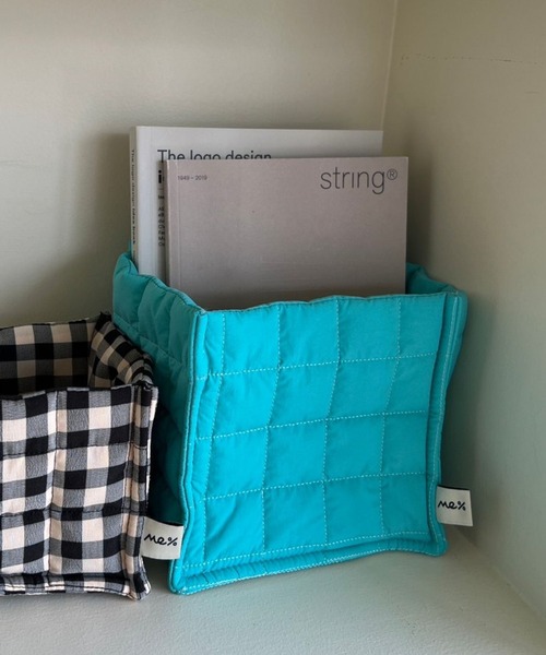 Me%(ミィパーセント)の「パフィーBOXケース M 973064(その他雑貨・レディース・ピンク/グリーン/その他/ブラック・FREE)」の3枚目の写真