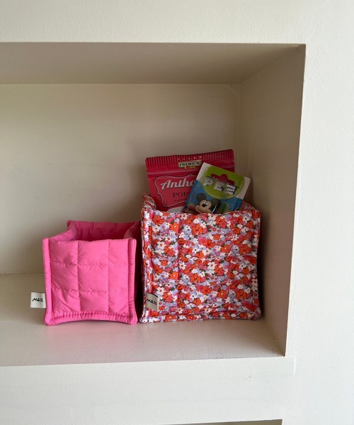 Me%(ミィパーセント)の「パフィーBOXケース M 973064(その他雑貨・レディース・ピンク/グリーン/その他/ブラック・FREE)」の12枚目の写真