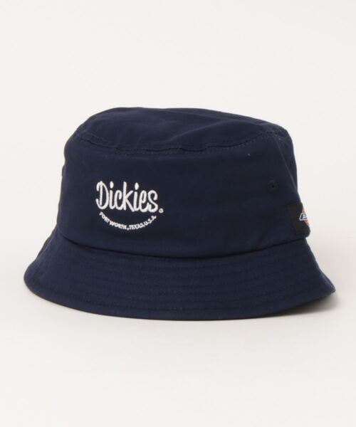 Dickies(ディッキーズ)の「【Dickies】 EMB Kids BUCKET HAT(ハット・キッズ・ネイビー/オフホワイト/ブラック・FREE)」の3枚目の写真