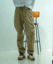 【Dickies/ディッキーズ】 【タフで着やすい】ディッキーズ ツイルテーパード ウエストドロスト仕様 ワーク×きれいめ ユニセックス