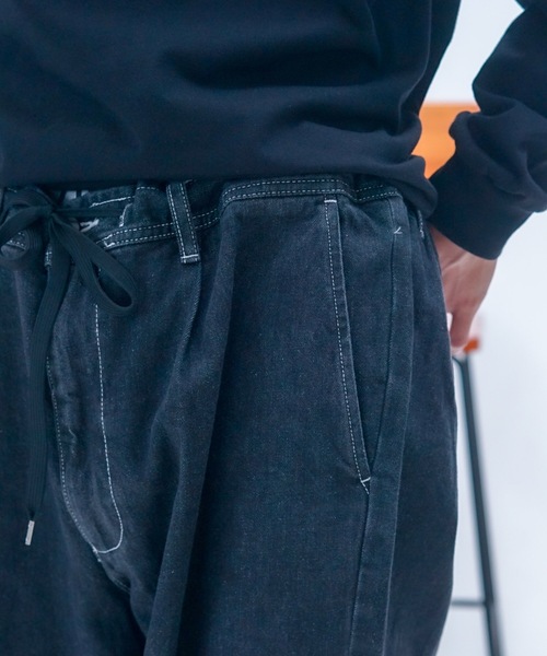 Dickies(ディッキーズ)の「【Dickies/ディッキーズ】 【タフで着やすい】ディッキーズ ツイルテーパード ウエストドロスト仕様 ワーク×きれいめ ユニセックス(その他パンツ・メンズ・インディゴブルー/カーキ/ベージュ/チャコールグレー/ブラック/スミクロ・MEDIUM/X-LARGE/LARGE)」の20枚目の写真