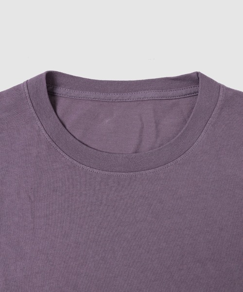 ECOCYCLE（エコサイクル）の「ELEVATED SS TEE_PURPLE（サイドシームあり）（Tシャツ/カットソー・メンズ・パープル系その他4/パープル/パープル系その他/パープル系その他3/ブルー系その他5/ブルー系その他6/パープル系その他2・L/M/XL/S/XS/XXL）」の9枚目の写真