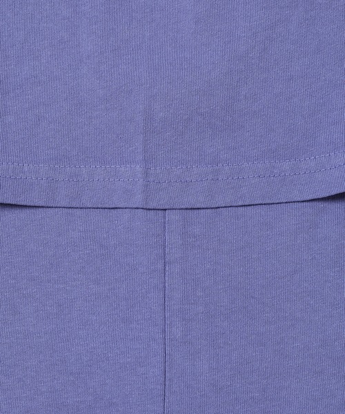 ECOCYCLE（エコサイクル）の「ELEVATED SS TEE_PURPLE（サイドシームあり）（Tシャツ/カットソー・メンズ・パープル系その他4/パープル/パープル系その他/パープル系その他3/ブルー系その他5/ブルー系その他6/パープル系その他2・L/M/XL/S/XS/XXL）」の22枚目の写真
