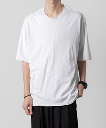80/2 ピマコットンジャージー レイヤードS/S TEE / 80/2 PIMA CO JERSEY LAYERED S/S TEE