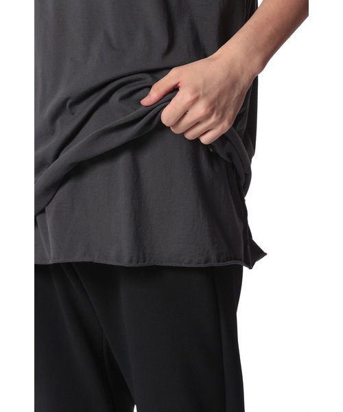 ATTACHMENT(アタッチメント)の「80/2 ピマコットンジャージー レイヤードS/S TEE / 80/2 PIMA CO JERSEY LAYERED S/S TEE(Tシャツ/カットソー・メンズ・ブラック/ライトブルーグレー/ライトグレー/ホワイト/ダークグレー・3/2/1)」の11枚目の写真