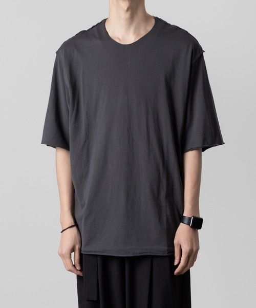 ATTACHMENT(アタッチメント)の「80/2 ピマコットンジャージー レイヤードS/S TEE / 80/2 PIMA CO JERSEY LAYERED S/S TEE(Tシャツ/カットソー・メンズ・ブラック/ライトブルーグレー/ライトグレー/ホワイト/ダークグレー・3/2/1)」の17枚目の写真
