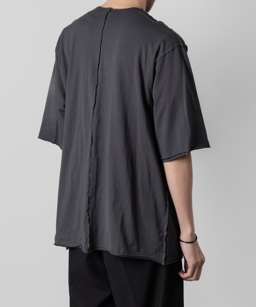 ATTACHMENT(アタッチメント)の「80/2 ピマコットンジャージー レイヤードS/S TEE / 80/2 PIMA CO JERSEY LAYERED S/S TEE(Tシャツ/カットソー・メンズ・ブラック/ライトブルーグレー/ライトグレー/ホワイト/ダークグレー・3/2/1)」の19枚目の写真