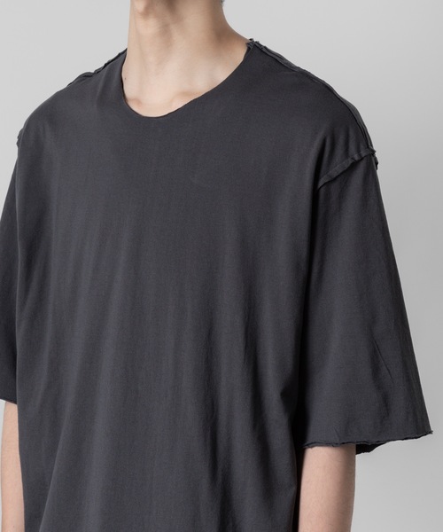 ATTACHMENT(アタッチメント)の「80/2 ピマコットンジャージー レイヤードS/S TEE / 80/2 PIMA CO JERSEY LAYERED S/S TEE(Tシャツ/カットソー・メンズ・ブラック/ライトブルーグレー/ライトグレー/ホワイト/ダークグレー・3/2/1)」の20枚目の写真