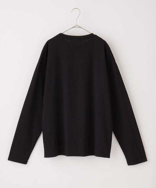 BASQUE magenta（バスクマゼンタ）の「ヴィンテージカーロゴデザインビッグシルエットロンT（Tシャツ/カットソー・レディース・ホワイト/ブラック・FREE）」の16枚目の写真