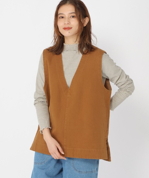 ラッセルノ ブラウン Vネックベスト ラッセルノ ブラウン Vネックベスト - メルカリ