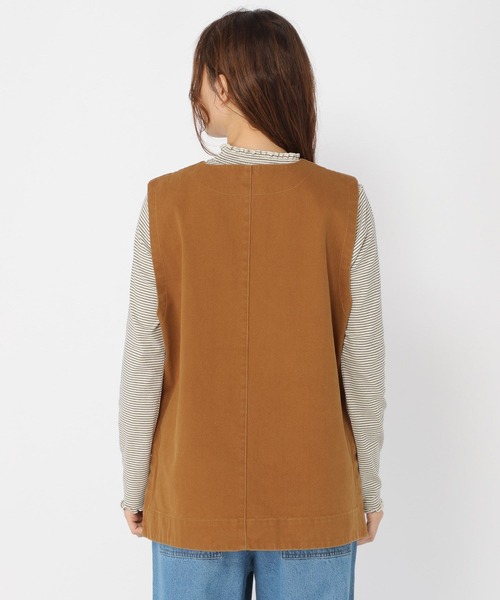 DT9010P STONE  Vネックベスト 8015G0732 studio CLIP（スタディオクリップ）の「アソートVネックベスト