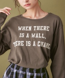 あったか綿100%ロゴTシャツ