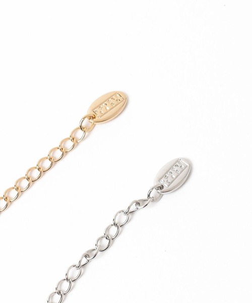 LOWRYS FARM（ローリーズファーム）の「ハート2ホンセットチョーカー　976403（ネックレス・レディース・ブラック/ベージュ・FREE）」の4枚目の写真