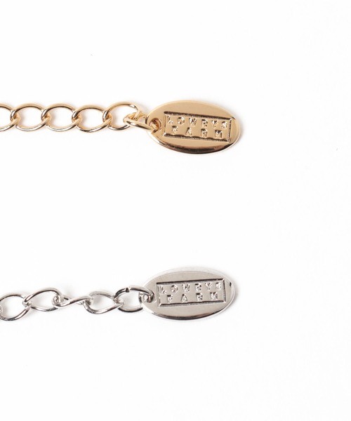 LOWRYS FARM（ローリーズファーム）の「ハート2ホンセットチョーカー　976403（ネックレス・レディース・ブラック/ベージュ・FREE）」の5枚目の写真