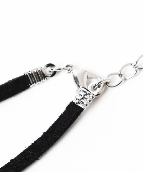 LOWRYS FARM（ローリーズファーム）の「ハート2ホンセットチョーカー　976403（ネックレス・レディース・ブラック/ベージュ・FREE）」の6枚目の写真