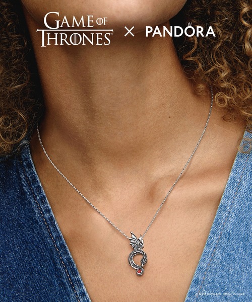 Pavé Circle Collier Necklace