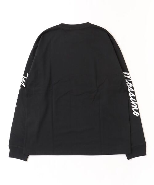 Mossimo（モッシモ）の「MOSSIMO（モッシモ）袖ロゴロンT（Tシャツ/カットソー・メンズ・ホワイト/ブラック・L/M/XL）」の9枚目の写真