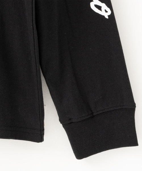 Mossimo（モッシモ）の「MOSSIMO（モッシモ）袖ロゴロンT（Tシャツ/カットソー・メンズ・ホワイト/ブラック・L/M/XL）」の5枚目の写真