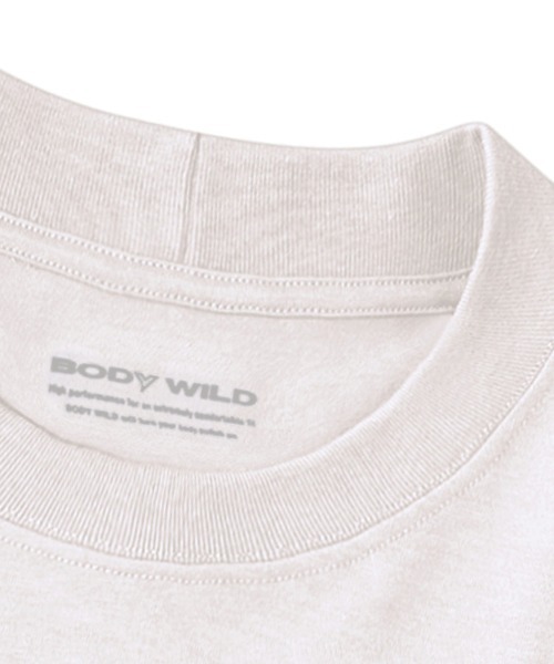 BODY WILD（ボディーワイルド）の「BODY WILD/ボディワイルド クルーネックロングスリーブ 持続消臭（インナーウェア/肌着・メンズ・ブラック/ホワイト/グレー系その他・MEDIUM/LARGE/SMALL）」の14枚目の写真