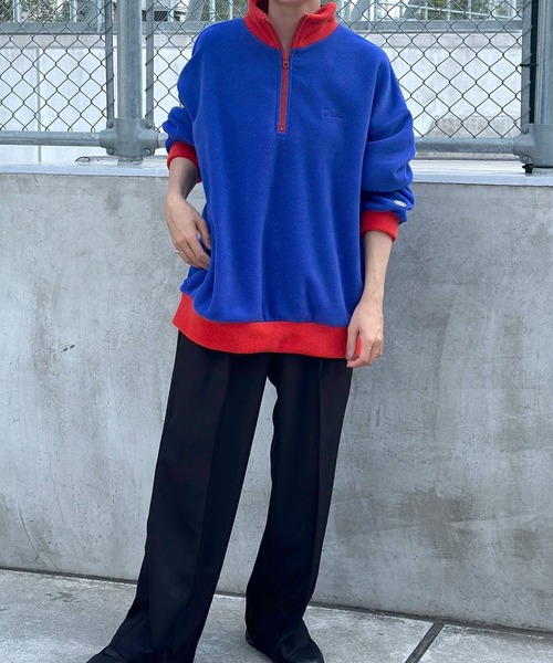 LEPSIM（レプシィム）の「【DISCUS／ディスカス】ハーフZIPプルオーバー　906618（Tシャツ/カットソー・レディース・ブラック/ライトブルー/アイボリー/ブルー・FREE）」の10枚目の写真