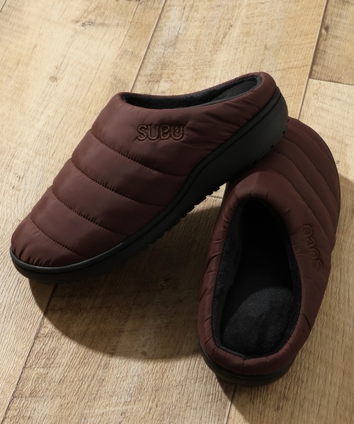 SUBU（スブ）の「【SUBU/スブ】Permanent Collection/クロッグダウンサンダル（サンダル・メンズ・ブラック/カーキ/ベージュ/チャコールグレー/ブラック系/ホワイト/シルバー/ブラック系1/ダークブラウン/ライトグリーン/ピンク/レッド・00/0/1/2/3）」の6枚目の写真