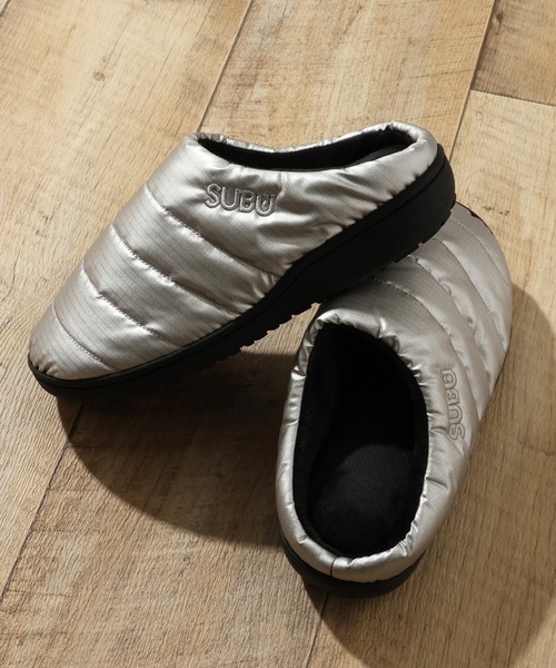 SUBU（スブ）の「【SUBU/スブ】Permanent Collection/クロッグダウンサンダル（サンダル・メンズ・ブラック/カーキ/ベージュ/チャコールグレー/ブラック系/ホワイト/シルバー/ブラック系1/ダークブラウン/ライトグリーン/ピンク/レッド・00/0/1/2/3）」の12枚目の写真