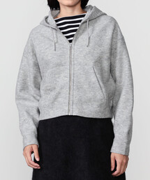 ORCIVAL | ORCIVAL | ウールパイル ショートジップパーカー WOMEN(パーカー)