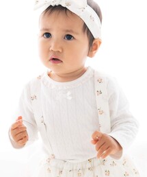 fillot de bebe reduction（フィヨデュベベルダクティオン）の「レーシーセッケツTシャツ(70~90cm)（その他ベビーウェア・キッズ）」