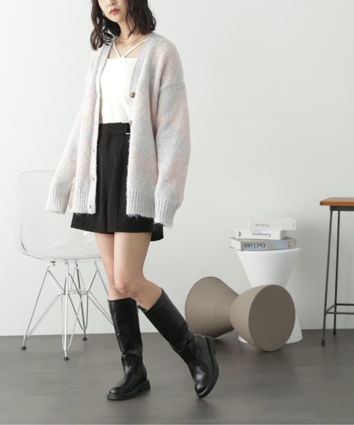 FREE'S MART（フリーズマート）の「ウエストベルトショートパンツ（その他パンツ・レディース・ブラック/ベージュ系その他・SMALL/MEDIUM）」の7枚目の写真