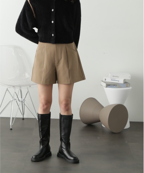 FREE'S MART（フリーズマート）の「ウエストベルトショートパンツ（その他パンツ・レディース・ブラック/ベージュ系その他・SMALL/MEDIUM）」の14枚目の写真